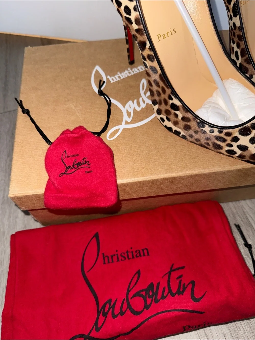 NEW Christian Louboutin Kate 100 Madagascar Pony Hair Pumps - Size 39.5 - Picture 9 of 12